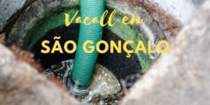 Serviço com Caminhão Vacall e Sewerjet em São Gonçalo: limpeza de esgoto e resíduos industriais com alta eficiência e segurança.